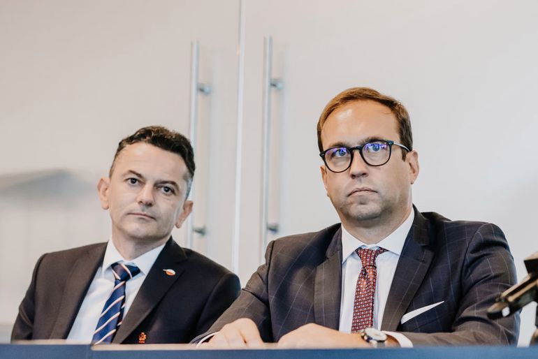 Marcin Animucki (P) - prezes Ekstraklasy SA