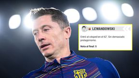 Spłynęły oceny dla "Lewego". Chłodny odbiór w hiszpańskich mediach