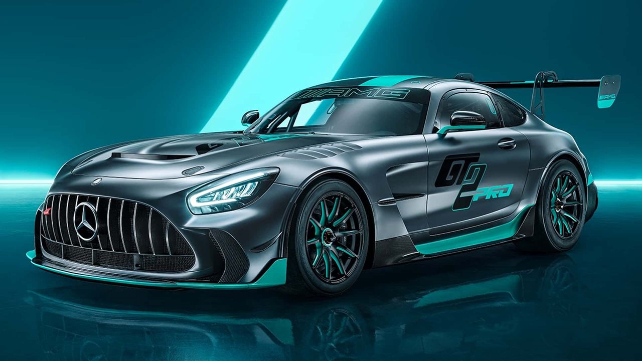 The Mercedes-AMG GT2 Pro. A luxury track toy equipped with a boost