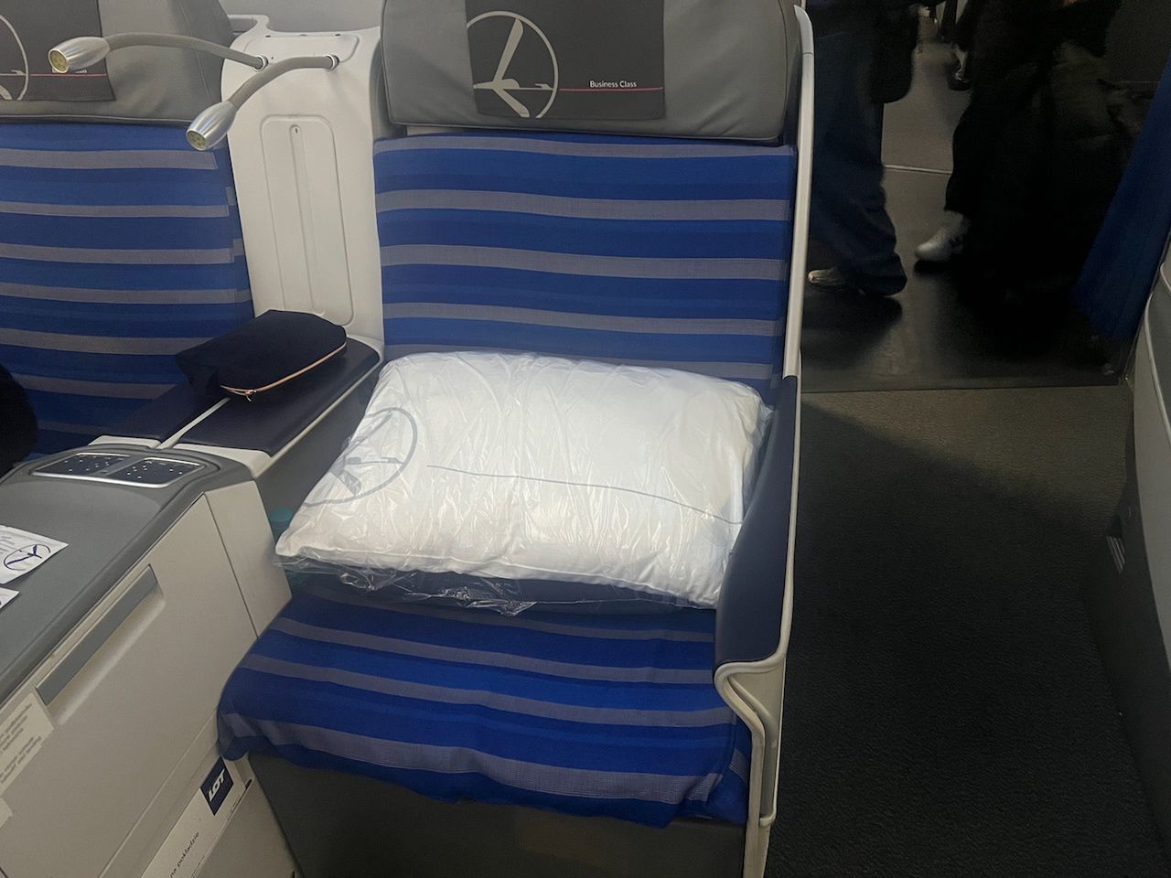 Klasa biznes LOT-u w Boeingu 787 8 Dreamliner