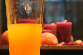 Napój pomarańczowy w proszku o obniżonej zawartości kalorii
