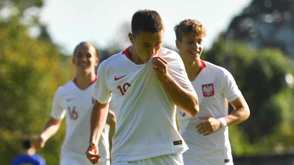 radość piłkarzy reprezentacji Polski U-17