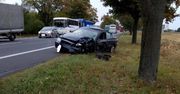 Pijany kierowca spowodował wypadek na krajowej 11