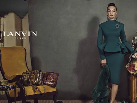 Lanvin: "kocham zmarszczki, kocham siwe włosy"