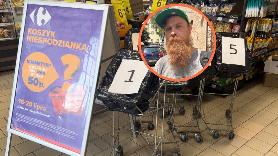 Kupiłem koszyk niespodziankę z Carrefoura. Oto co w nim znalazłem