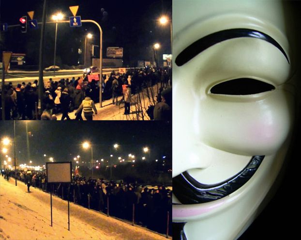 ACTA: Protesty w całej Europie! (Tak było w Krakowie)