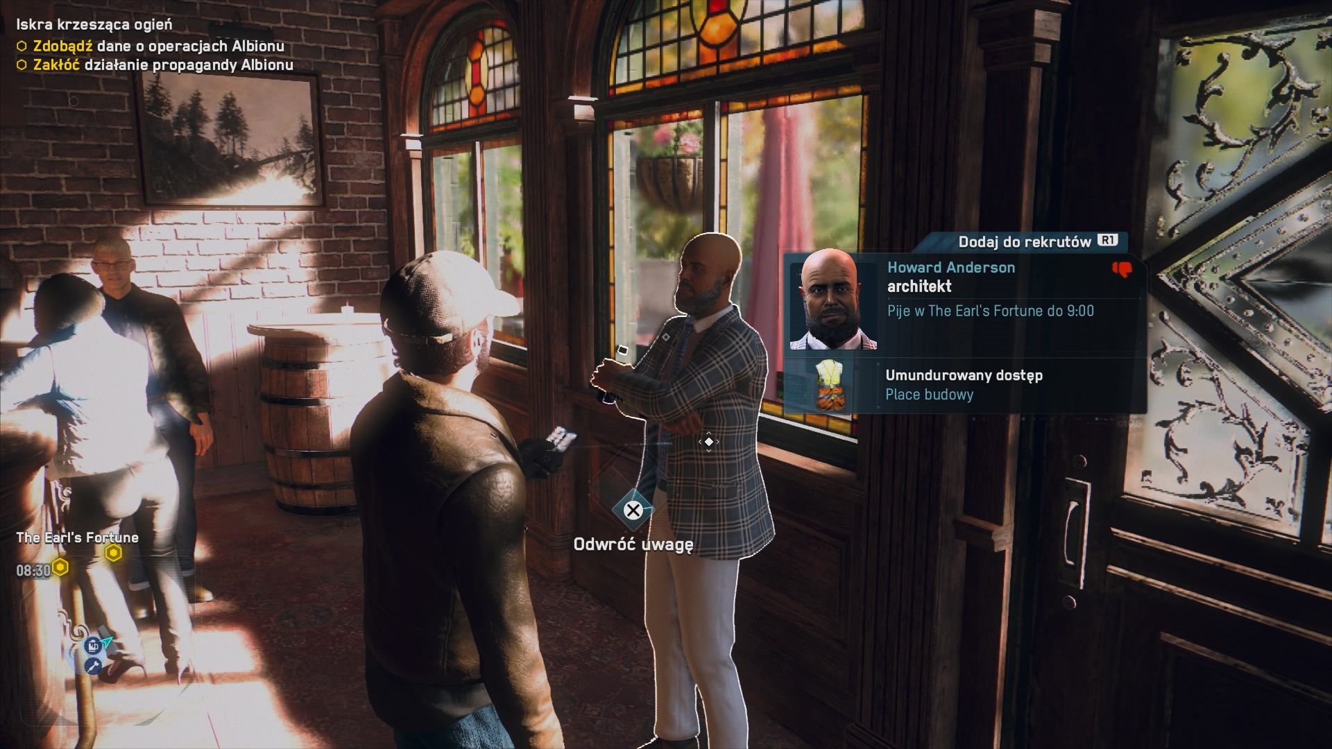 Watch Dogs: Legion - skanowanie postaci