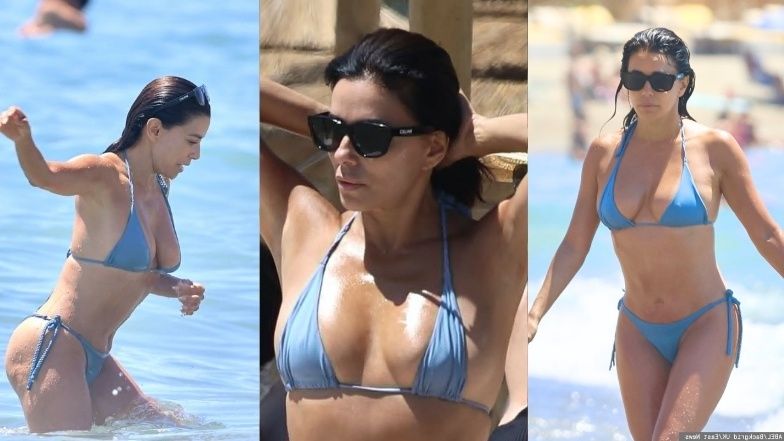 Eva Longoria na plaży 