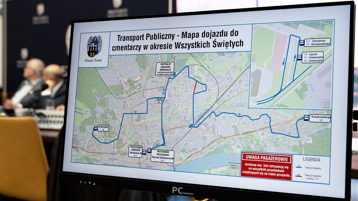 Zmiany w organizacji potrwają od piątku (30 października) od godz. 18:00 i potrwają do poniedziałku (2 listopada) do godz. 15:00.