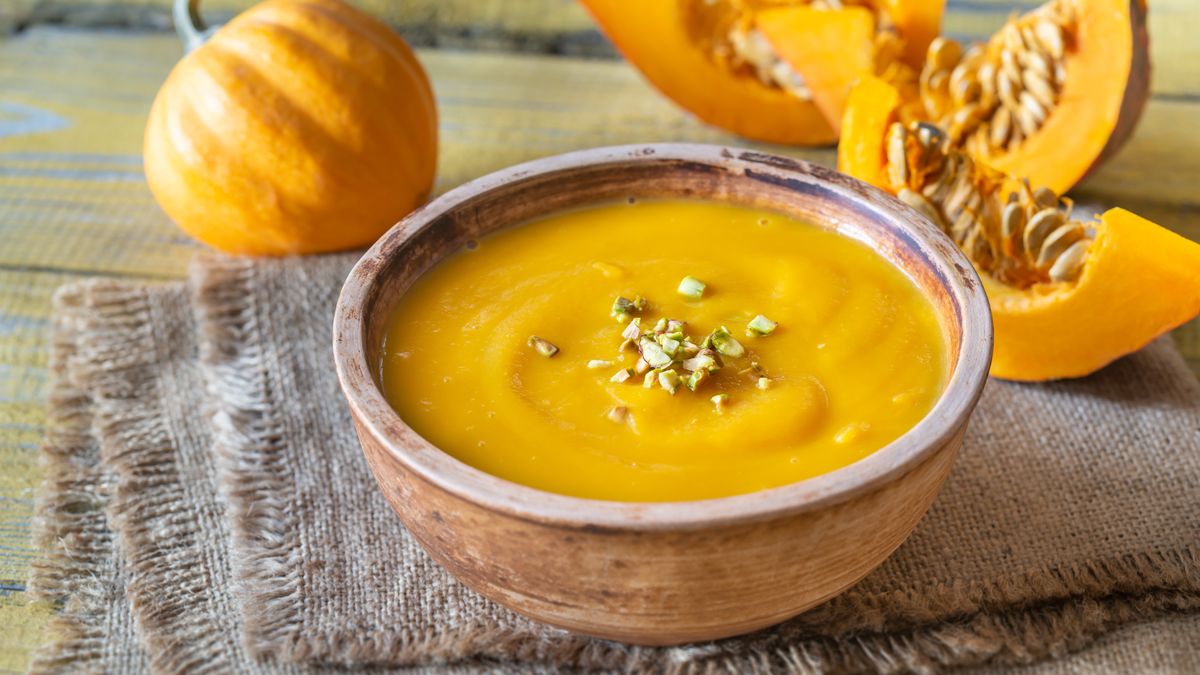 Zupa krem z dyni.