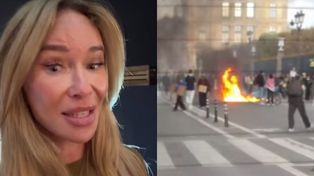 Joanna Przetakiewicz PRZERAŻONA pobytem w Paryżu. Pokazała PŁONĄCE ULICE: "Chyba nie dojedziemy na koncert" (FOTO)