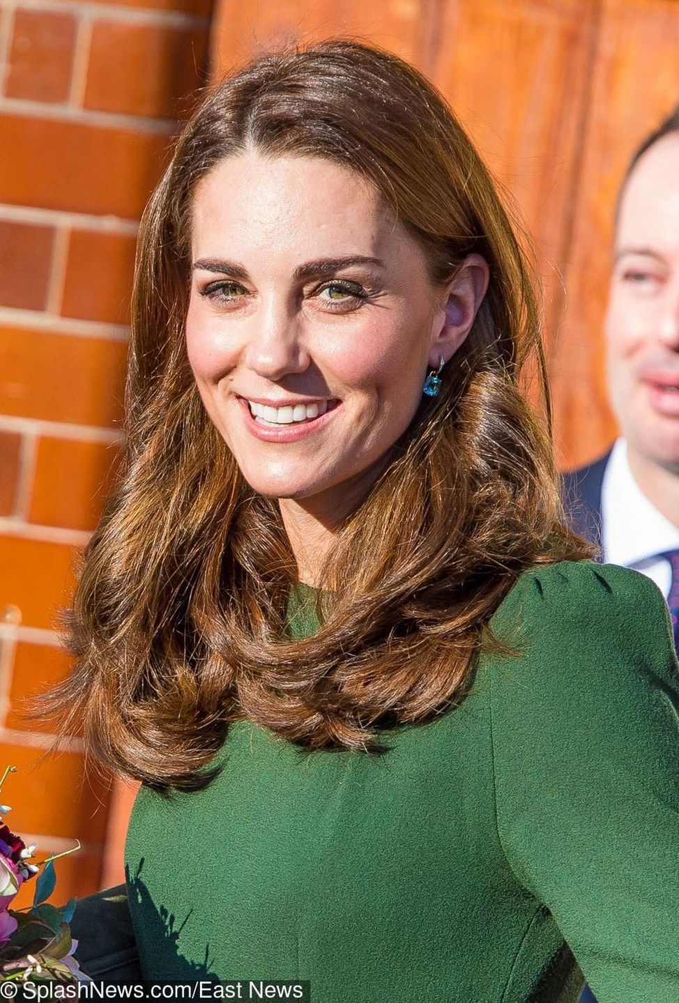 Księżna Kate w zielonej sukience Beulah London