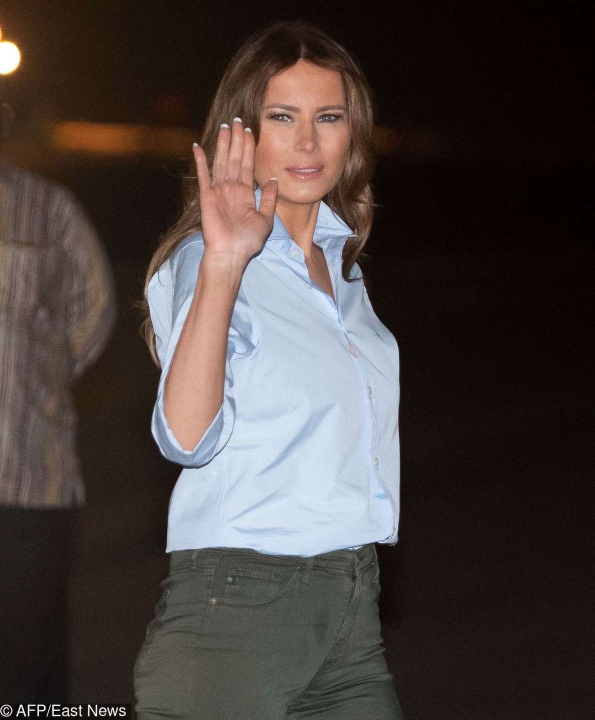 Melania Trump opuszcza Ghanę
