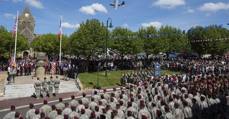 70. rocznica lądowania wojsk alianckich w Normandii - pochód demokracji