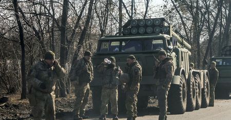 Wojna na Ukrainie: Żołnierze w Charkowie w pełnej gotowości