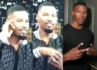 Jamie Foxx SZYDZI Z NIESŁYSZĄCYCH w show Jimmego Fallona. "Pokazywał język migowy, nie wiedząc co znaczy"