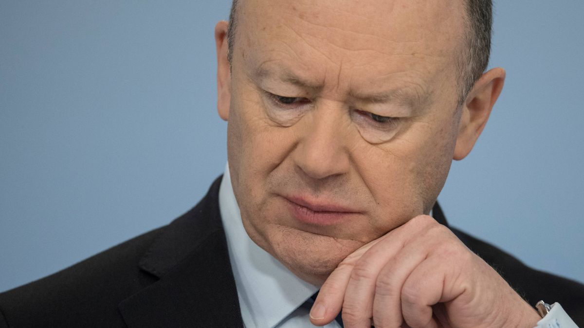 John Cryan nie zdołał uzdrowić finansów Deutsche Banku