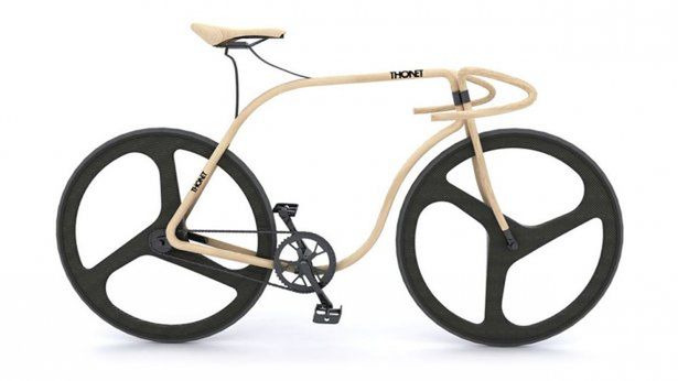 Kosmicznie drogi rower, który wykonano z... drewna