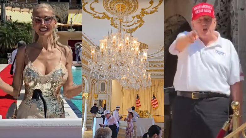 Aneta Glam chwali się wizytą w rezydencji Donalda Trumpa