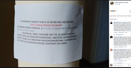 Koronawirus zaostrzył wojnę między sąsiadami. "Przestańcie się drzeć" kontra "Dzieci mają prawo się bawić"