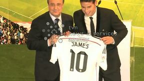 Szaleństwo na trybunach, kibic na murawie. James Rodriguez pokazał się w koszulce Realu