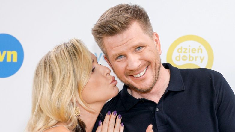 Małgorzata Ohme pociesza Filip Chajzera po odejściu z TVN