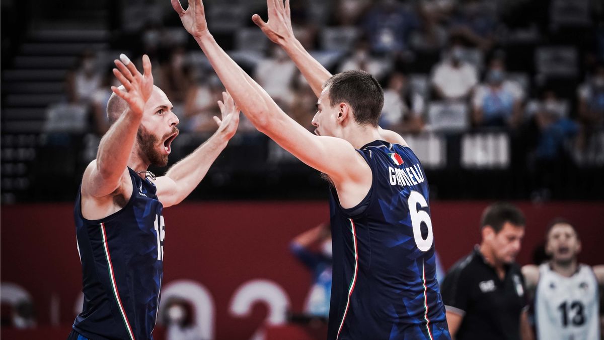 Materiały prasowe / FIVB / Na zdjęciu: siatkarze reprezentacji Włoch