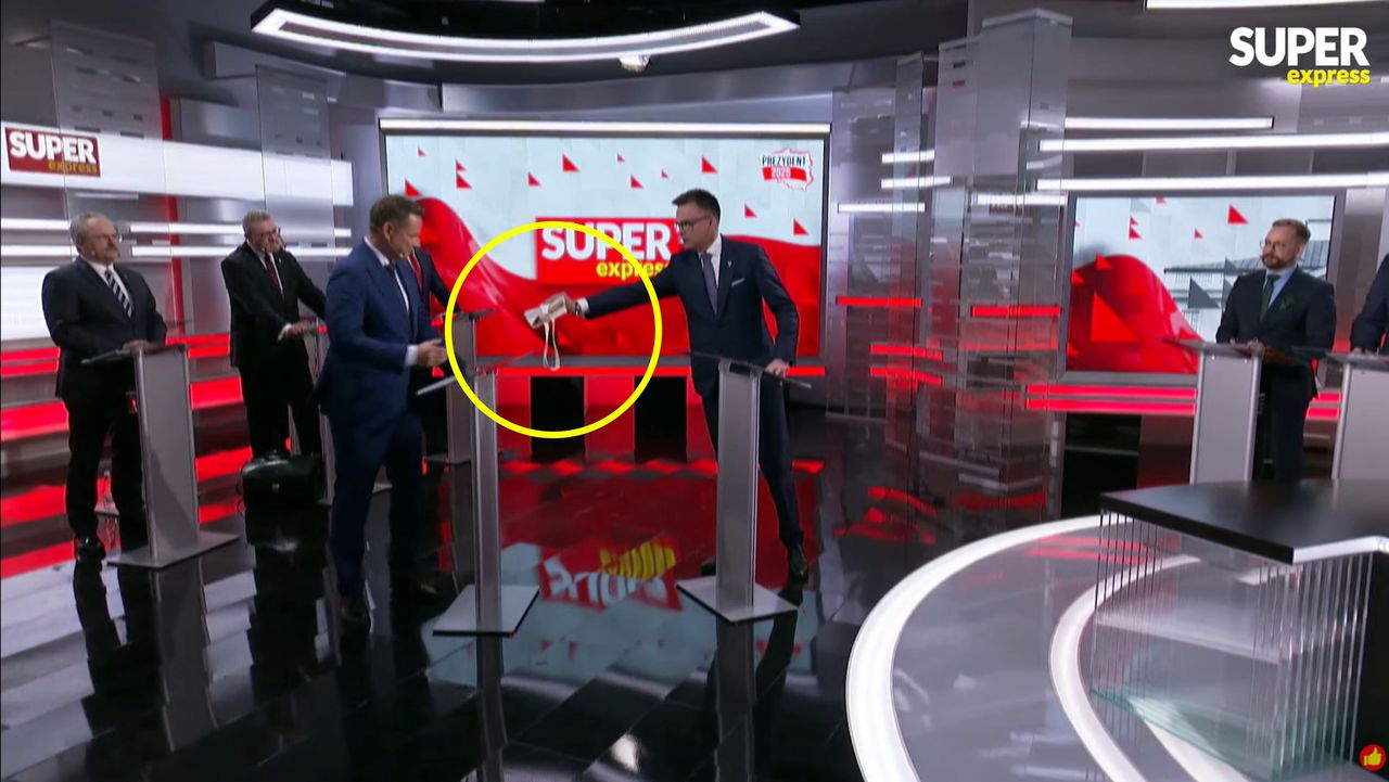 Hołownia miał podarunek dla Trzaskowskiego. Usłyszał: "Nie atakuj"