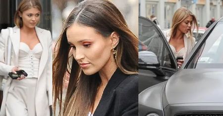 Marina Łuczenko i Joanna Opozda wymieniają serdeczności przy Bentleyu za milion złotych