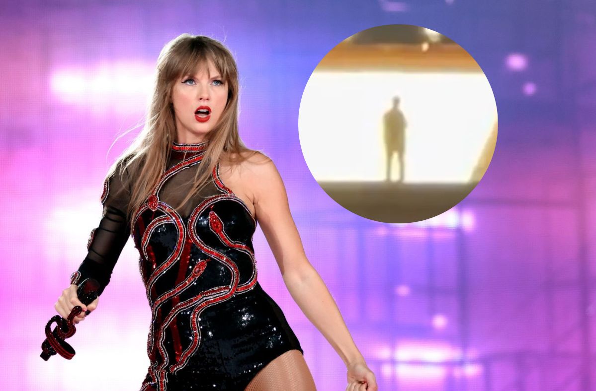 At the Taylor Swift concert, a mysterious "apparition" appeared.
