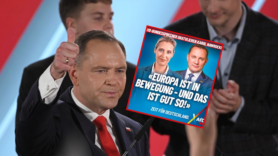 AfD pogratulowało Karolowi Nawrockiemu