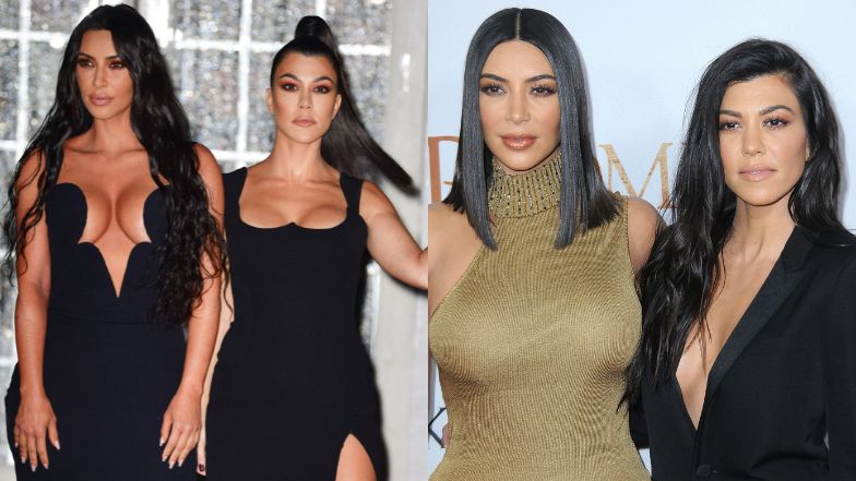 Kim i Kourtney Kardashian pozują w bieliźnie w panterkę