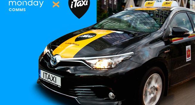 iTaxi nowym klientem monday comms