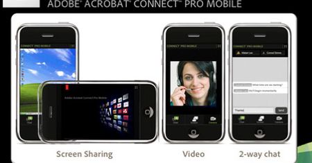 Adobe wypuszcza Connect Pro Mobile na iPhone’a