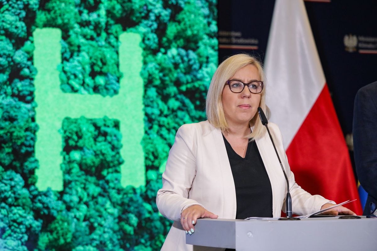  Minister klimatu i środowiska Paulina Hennig-Kloska 