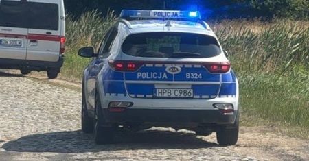 Motocyklista spłonął po wypadku. Tragedia koło Wrocławia