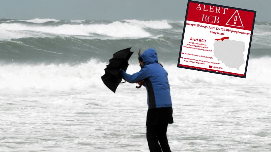 Alert RCB dla północy Polski