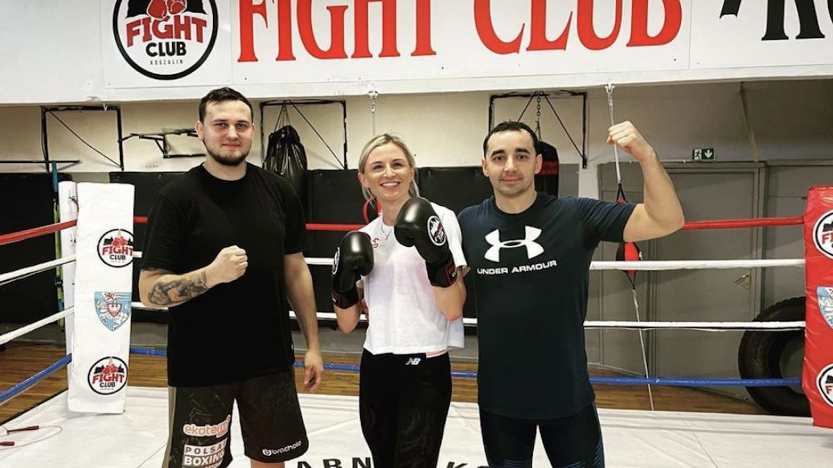 Małgorzata Hołub-Kowalik w ringu 