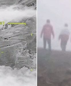 Zerowa widoczność. Nagranie z poszukiwań prezydenta Iranu