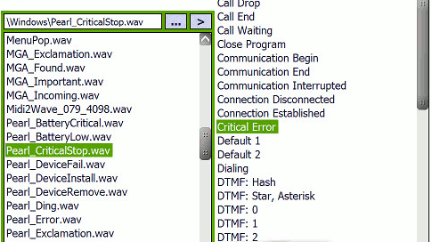 Jak wymienić wszystkie dźwięki systemowe Windows Mobile? 1