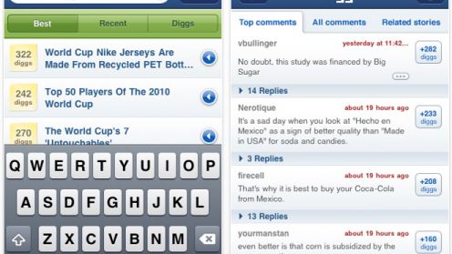 Aplikacja Digg na iPhone'a już w App Store (aktualizacja) 1