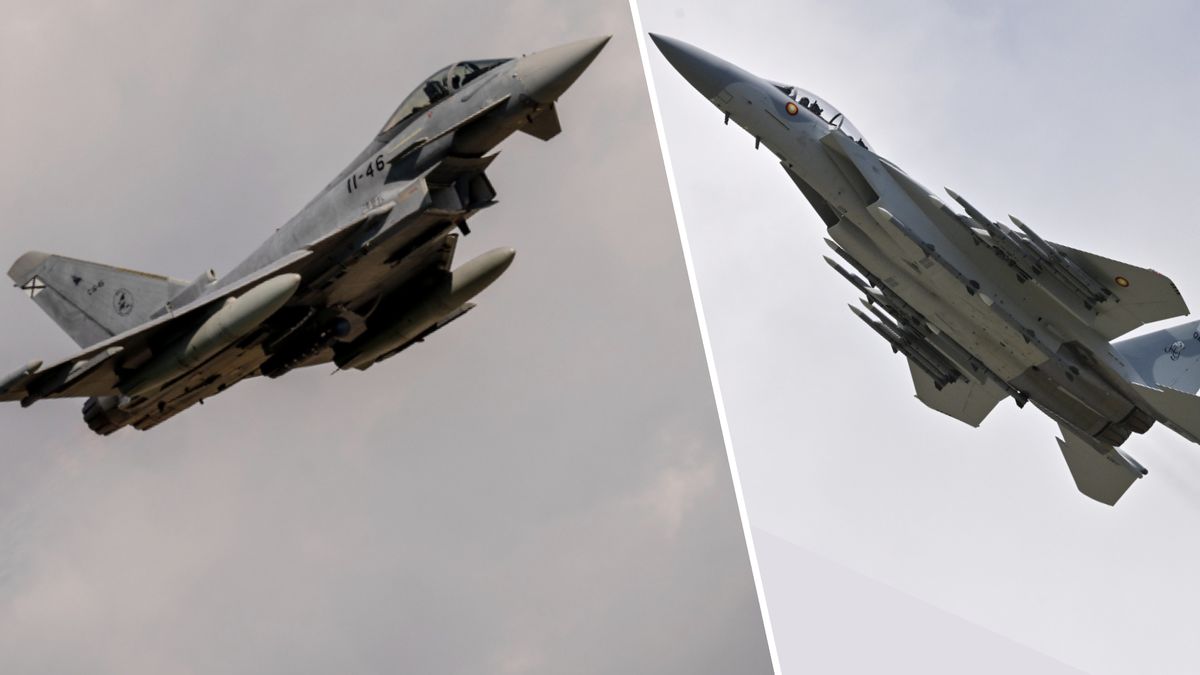 Eurofighter Typhoon i Boeing F-15EX