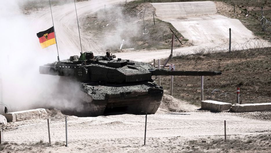 Canadian Army Trophy tank trials held in Larvia
VALDA KALNINA