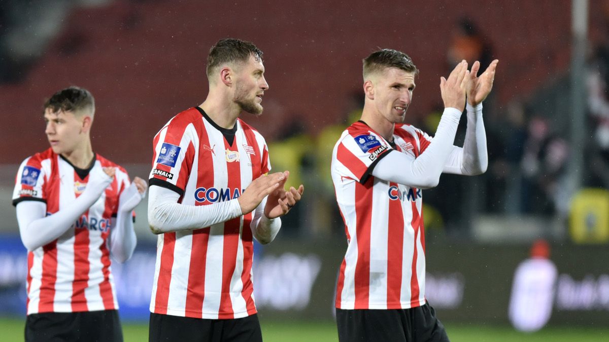 WP SportoweFakty / Krzysztof Porębski / Na zdjęciu: piłkarze Cracovii