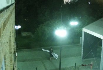 Centrum Olsztyna. Chciał "zabłysnąć" przed znajomymi