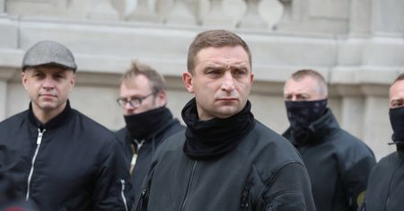 Strajk kobiet. Robert Bąkiewicz, szef samozwańczej Straży Narodowej prosi o policyjną ochronę