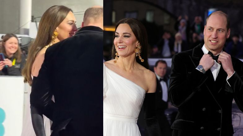 Kate Middleton klepie księcia Williama w pośladek