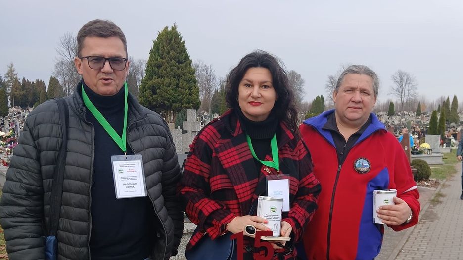 Kwesta PTTK na koneckim cmentarzu