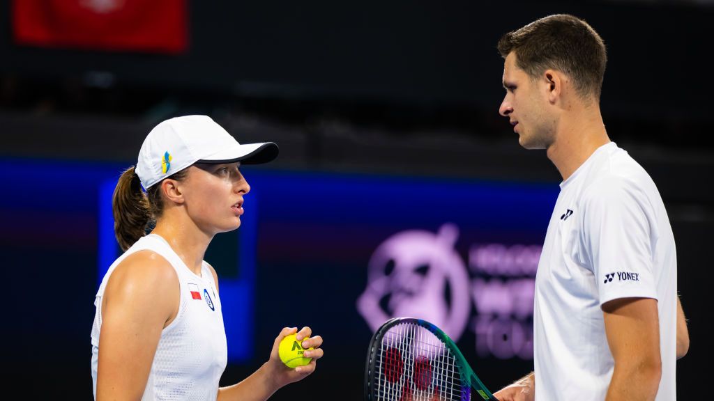 Zdjęcie okładkowe artykułu: Getty Images / Robert Prange / Na zdjęciu: Iga Świątek i Hubert Hurkacz