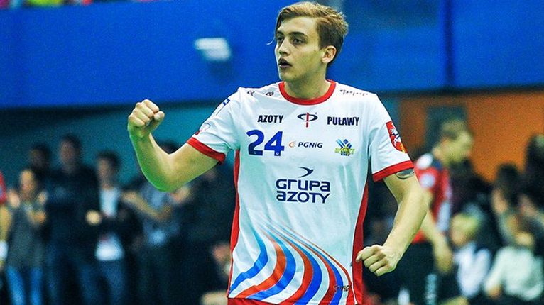 Materiały prasowe / Grzegorz Trzpil / KS AZOTY PUŁAWY / Na zdjęciu: Bartosz Kowalczyk